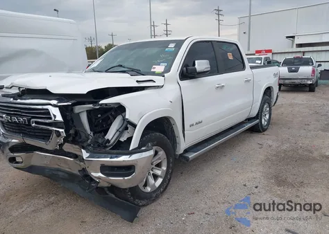 2020 Ram 1500 Laramie 4X4 5'7 Box from USA, damaged, VIN 1C6SRFJT1LN339360